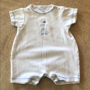 Kissy Kissy Baseball Romper sz 3-6 Months